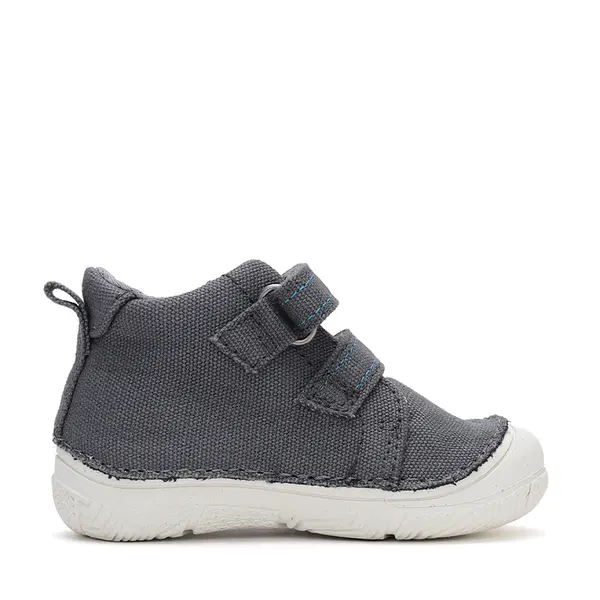 Pantofi baieti, material textil, gri, tractor, D.D.Step_C082-42149-20_Pebebe
