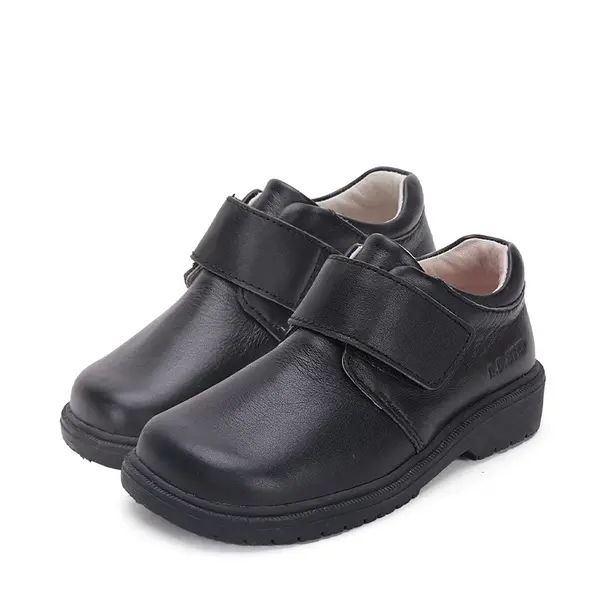 Pantofi baieti, piele naturala, negru, D.D.Step Colectia Back to School_S105-42333M-26_Pebebe