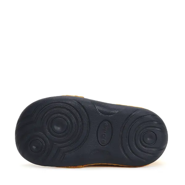 Pantofi baieti, piele naturla, talpa flexibila, galben, crocodil, D.D.Step_S015-42325A-20_Pebebe