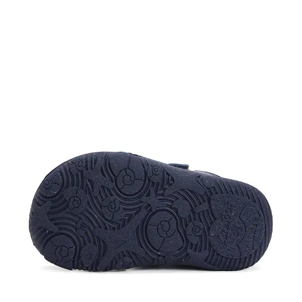 Pantofi copii, piele naturala, barefoot, talpa flexibila, bleumarin, D.D.Step_S073-42466-20_Pebebe
