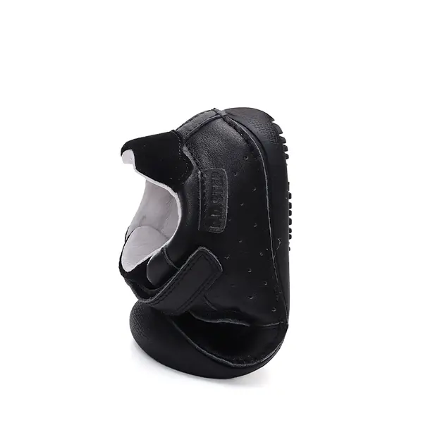Pantofi copii, piele naturala, barefoot, talpa flexibila, negru, D.D.Step Colectia Back to School_S063-42369M-30_Pebebe
