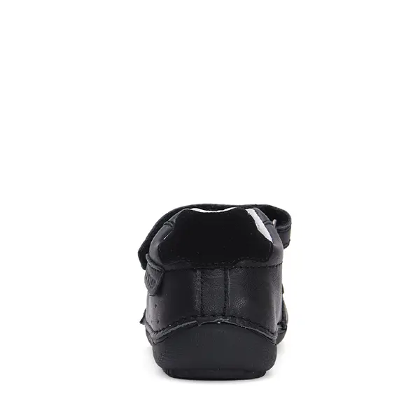 Pantofi copii, piele naturala, barefoot, talpa flexibila, negru, D.D.Step Colectia Back to School_S063-42369M-30_Pebebe