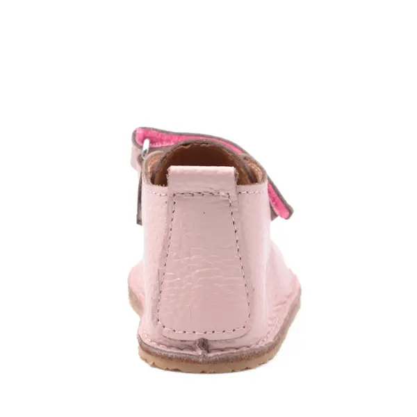Pantofi din piele naturala pentru copii, talpa cauciuc, scai, Bubu, roz deschis_RO-110-6-24_Pebebe