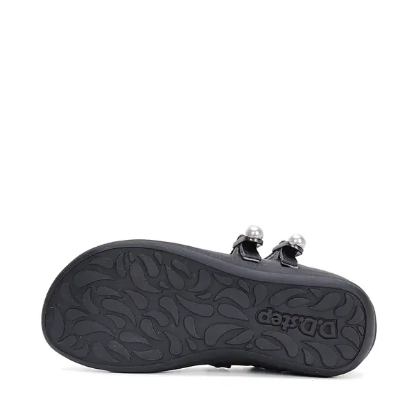 Pantofi fete, piele naturala, barete, negru, D.D.Step Colectia Back to School_H072-42725M-27_Pebebe