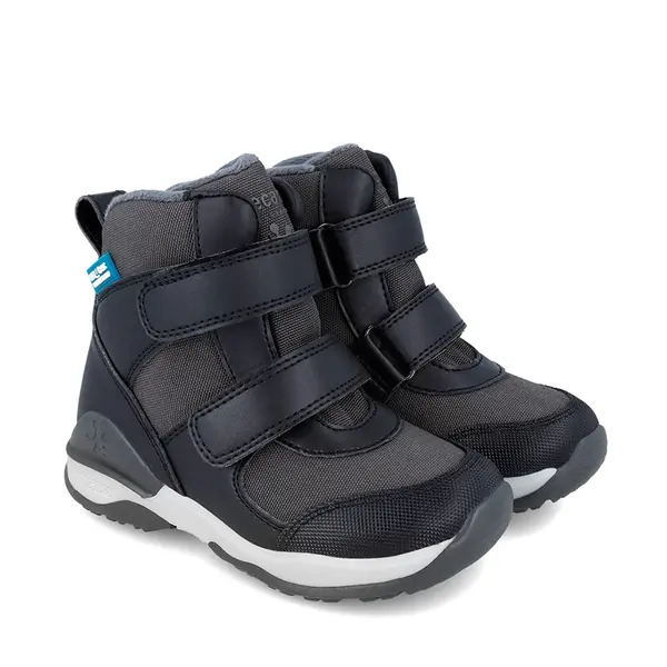 Ghete baieti, piele ecologica si material impermeabil, Bioevolution Xtrem, negru, Biomecanics_241257-A054-29_Pebebe