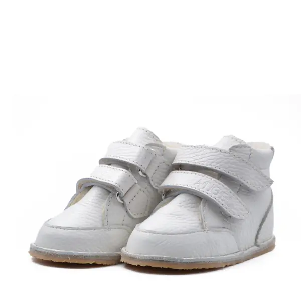 Ghete copii Barefoot, piele naturala, captuseala din blana, talpa felxibila, ivoar, Stuy_RO-115-4-24_Pebebe