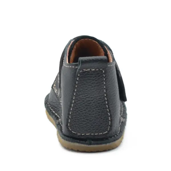 Ghete copii, barefoot, piele naturala, primii pasi, negru_RO-121-3-17_Pebebe