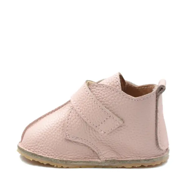 Ghete fete, barefoot, piele naturala, primii pasi, roz_RO-121-1-17_Pebebe