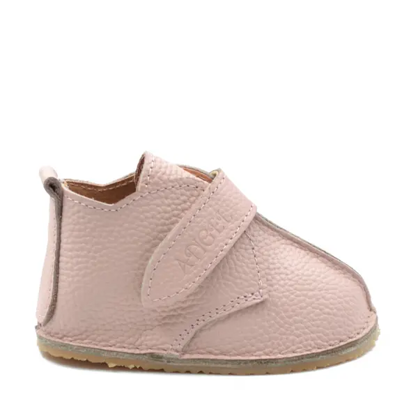 Ghete fete, barefoot, piele naturala, primii pasi, roz_RO-121-1-21_Pebebe
