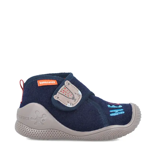 Pantofi baieti, material textil, Biohome, Hello World, bleumarin, Biomecanics_241154-A089-18_Pebebe