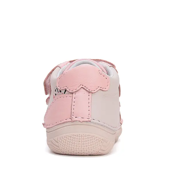 Pantofi fete, piele naturala, talpa flexibila, roz, cat paws, D.D. Step_S082-51505M-31_Pebebe