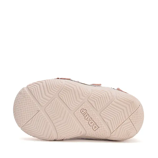 Pantofi fete, piele naturala, talpa flexibila, roz, cat paws, D.D. Step_S082-51505M-31_Pebebe