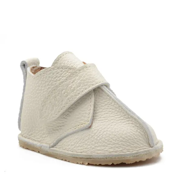 Ghete copii, barefoot, piele naturala, primii pasi, crem_RO-121-4-21_Pebebe