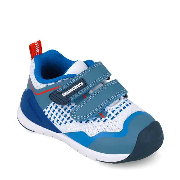 Pantofi Biomecanics baieti, material textil, Biogateo Sneaker, albastru_252131-A057-20_Pebebe
