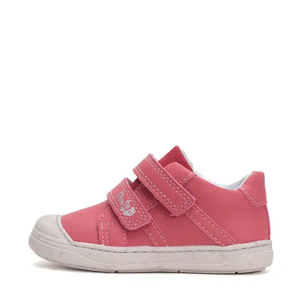Pantofi copii cu supinatie, piele naturala, talpa ferma, roz inchis, Ponte20_DA03-5-1473-27_Pebebe