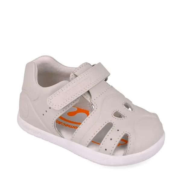 Sandale Biomecanics copii, talpa flexibila, protectie degete, Biomecanics wider, crem_252165-B695-25_Pebebe