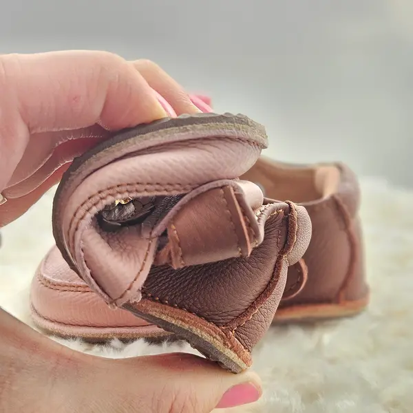 Pantofi barefoot copii, piele naturala, talpa flexibila, hipopotamita Nita_RO-16-5-18_Pebebe