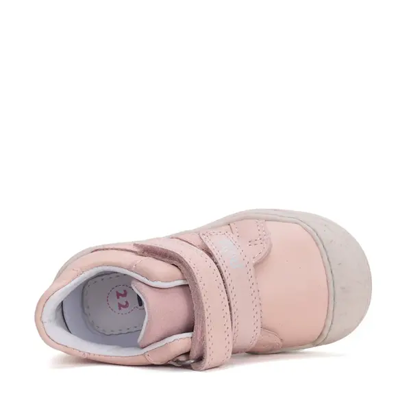 Pantofi copii cu supinatie, piele naturala, talpa ferma, roz deschis, Ponte20_DA03-5-1473F-25_Pebebe