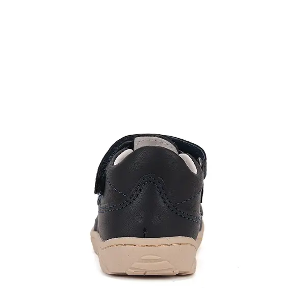 Pantofi D.D.Step copii, barefoot, piele naturala, decupati, primii pași, bleumarin_H077-51734CM-31_Pebebe