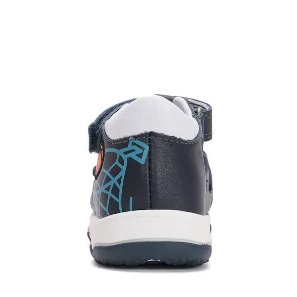 Sandale baieti, piele naturala, bleumarin, basketball, D.D. Step_G064-51470A-24_Pebebe