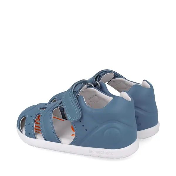 Sandale Biomecanics copii, talpa flexibila, protectie degete, Biomecanics wider, albastru_252165-A631-25_Pebebe