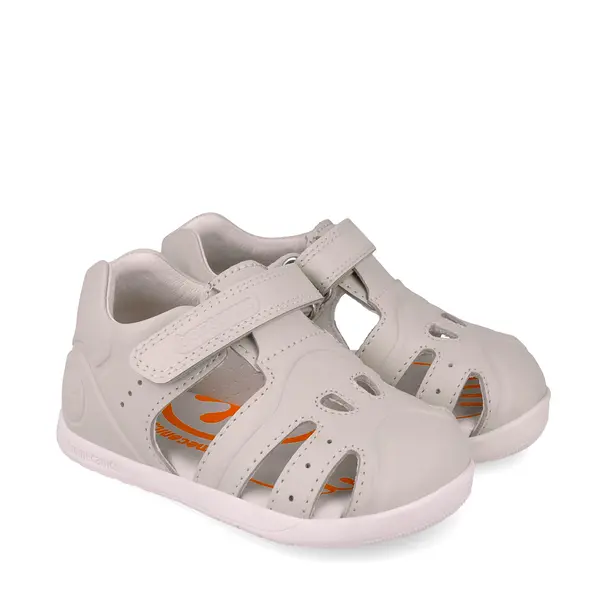 Sandale Biomecanics copii, talpa flexibila, protectie degete, Biomecanics wider, crem_252165-B695-25_Pebebe