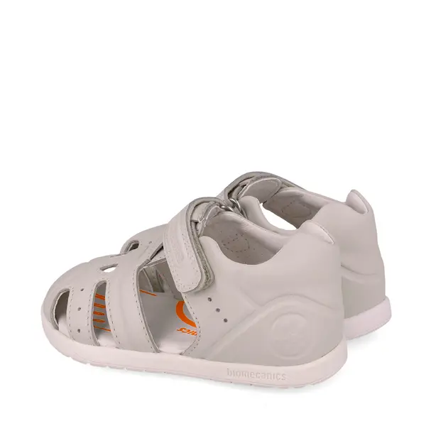 Sandale Biomecanics copii, talpa flexibila, protectie degete, Biomecanics wider, crem_252165-B695-25_Pebebe