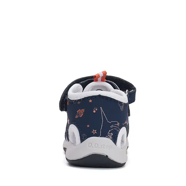 Sandale copii, uscare rapidă, material textil, bleumarin, Calea Lactee, D.D. Step_G065-51957B-20_Pebebe