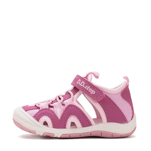 Sandale copii, uscare rapidă, material textil, roz inchis, D.D. Step_G065-51831D-20_Pebebe