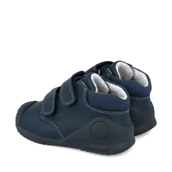 Ghete Biomecanics Baieti, piele naturala, primii pași, captuseala lana naturala, BioGateo, culoare bleumarin_251133-A183FB-18_Pebebe