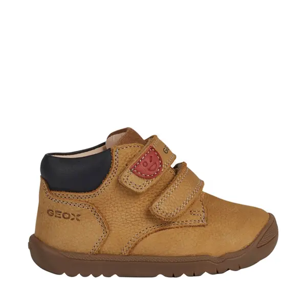 Ghete Geox baieti, piele naturala, talpa felexibila, Macchia, maro_B164NC-03285-C5046-20_Pebebe
