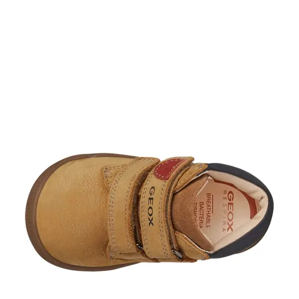 Ghete Geox baieti, piele naturala, talpa felexibila, Macchia, maro_B164NC-03285-C5046-20_Pebebe