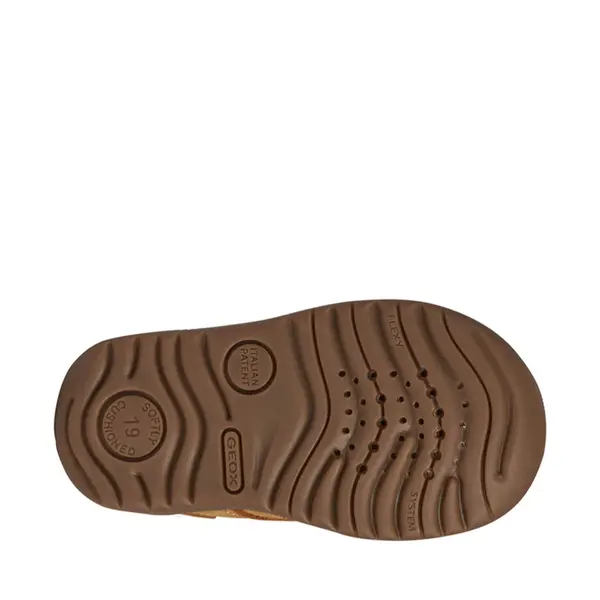 Ghete Geox baieti, piele naturala, talpa felexibila, Macchia, maro_B164NC-03285-C5046-20_Pebebe
