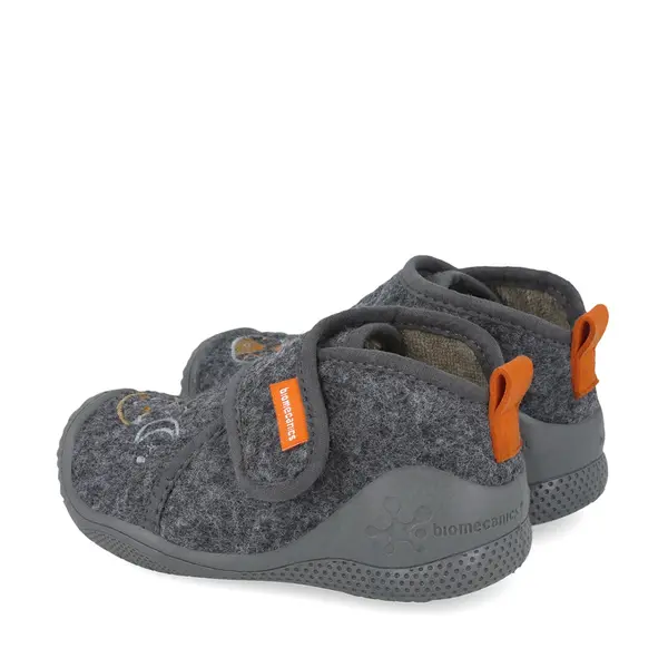Pantofi Biomecanics baieti, material textil, sustinere calcai, Biohome, gri inchis_251144-B168-19_Pebebe
