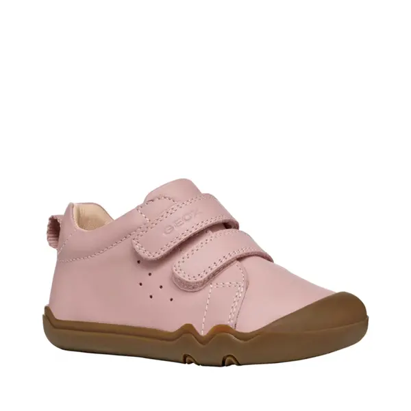 Pantofi Geox fete, Barefoot, piele naturala, Steppieup, roz_B4663A-00085-C8014-25_Pebebe