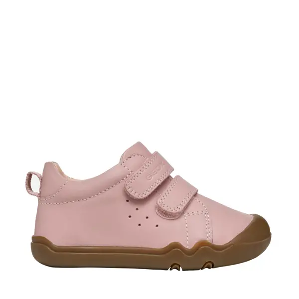 Pantofi Geox fete, Barefoot, piele naturala, Steppieup, roz_B4663A-00085-C8014-25_Pebebe