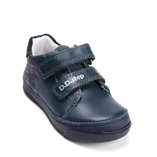 Pantofi sport D.D Step baieti, piele naturala, bleumarin_S040-52938M-29_Pebebe