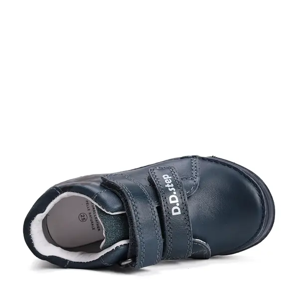 Pantofi sport D.D Step baieti, piele naturala, bleumarin_S040-52938M-29_Pebebe