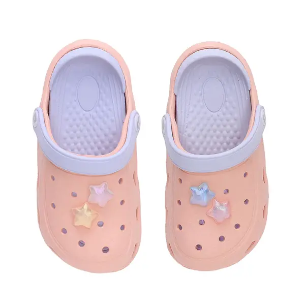 Papuci Cauciuc D.D Step roz cu stelute_J091-51713C-25_Pebebe