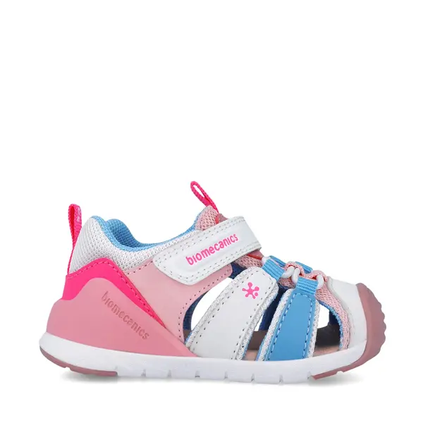 Sandale Biomecanics fete, talpa flexibila, protectie degete, Biogateo Casual, roz_252135-D113-21_Pebebe