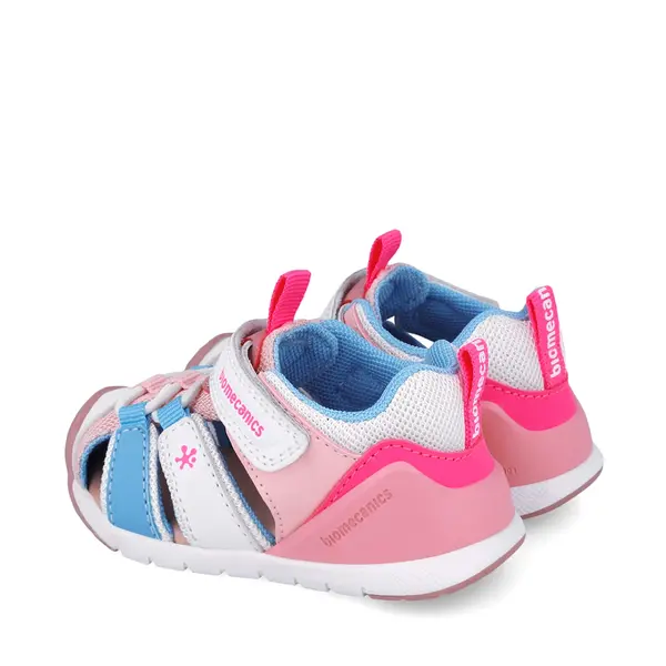 Sandale Biomecanics fete, talpa flexibila, protectie degete, Biogateo Casual, roz_252135-D113-21_Pebebe