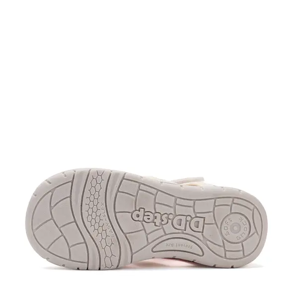 Sandale copii, uscare rapidă, material textil, crem, iepurasi inimioare D.D. Step_G065-51957D-20_Pebebe