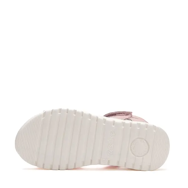 Sandale D.D. Step fete, piele naturala, varf deschis, roz,_G055-51402AM-29_Pebebe