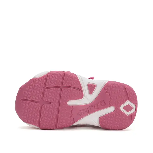 Sandale fete, piele naturala, roz, inimioare, D.D. Step_G064-51872M-29_Pebebe