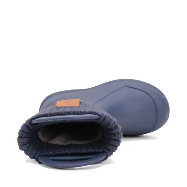 Cizme de ploaie pentru copii, bleumarin, din cauciuc cu interior textil detașabil – D.D.Step_I106-52820-30/31_Pebebe