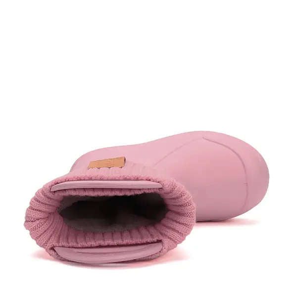 Cizme de ploaie pentru fete, roz inchis, din cauciuc cu interior textil detașabil – D.D.Step_I106-52973-30/31_Pebebe
