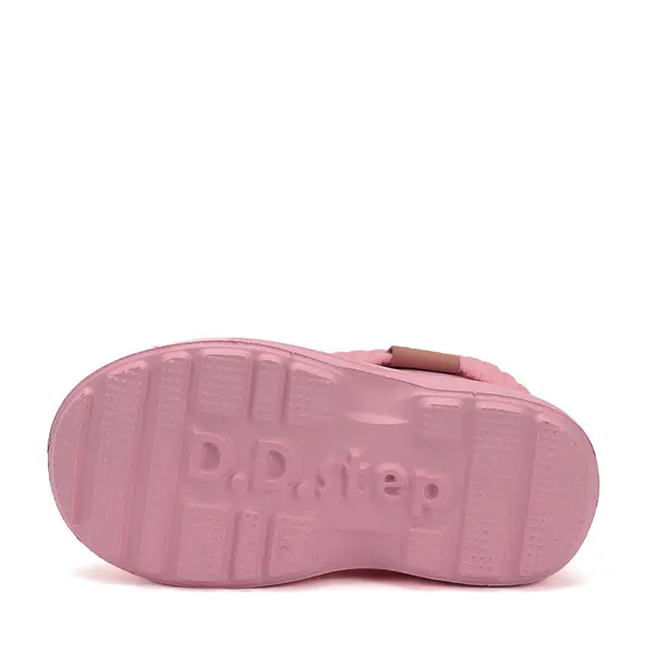 Cizme de ploaie pentru fete, roz inchis, din cauciuc cu interior textil detașabil – D.D.Step_I106-52973-30/31_Pebebe