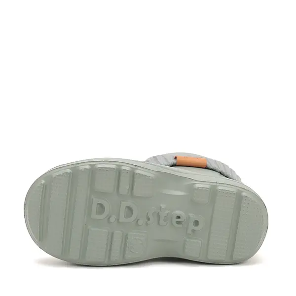 Cizme de ploaie pentru copii, verde uscat, din cauciuc cu interior textil detașabil – D.D.Step_I106-52182-30/31_Pebebe
