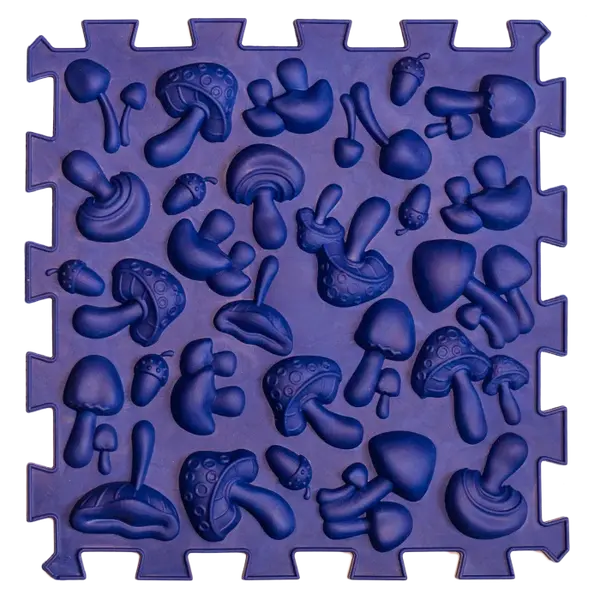 Covoras ortopedic pentru masaj Puzzle "Mix" 6 elemente + 6 triunghiuri_2000000127316_Pebebe