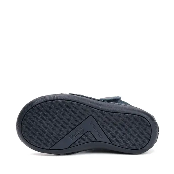 Ghete cu supinatie pentru copii, piele naturala, talpa ferma, captuseala blana ecologica, bleumarin, Ponte20_DA07-5-2292M-28_Pebebe